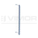 EXPOSITOR aluminio a pared 12 GAFAS 55mm ENTRE VARILLAS