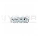 1000 ETIQUETAS ADHESIVAS "PLATA 1ª LEY"