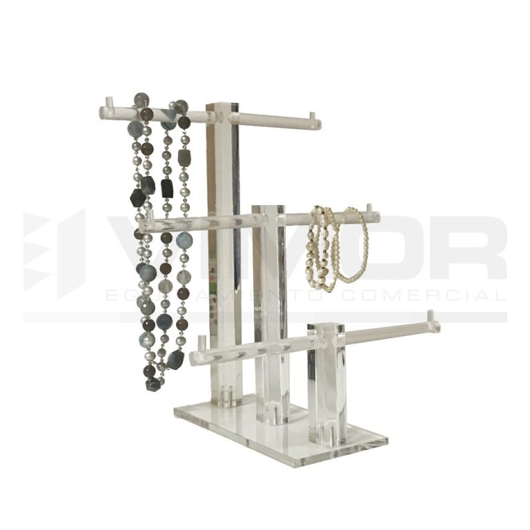 EXPOSITOR SOBREMESA BISUTERIA TRANSPARENTE