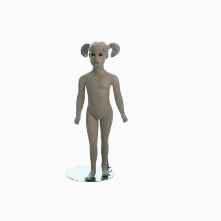 MANIQUIES INFANTILES NIÑA CON PELO ESCULPIDO