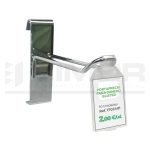 10 PORTAPRECIOS PLASTICO CON CIERRE PARA GANCHO BLISTER