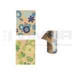 BOBINA PAPEL KRAFT FLORES +-200m 31cm
