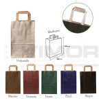 Bolsa asa plana Kraft M-32+16x44 90gr.(En caja de 300uds)