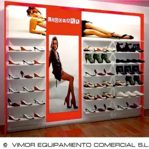 MUEBLE CALZADO & STOCK MODELO LOGO/ESPEJO