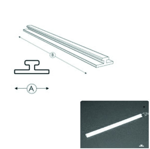 PERFIL ADHESIVO 1000mm