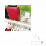 SEPARADOR CENTRAL CON PARADA FRONTAL 335X60mm