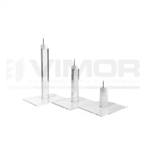 EXPOSITOR METACRILATO CALZADO CON PUNTA 10CM