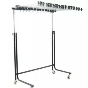 SOPORTE TOALLAS 15 BRAZOS CON PINZAS