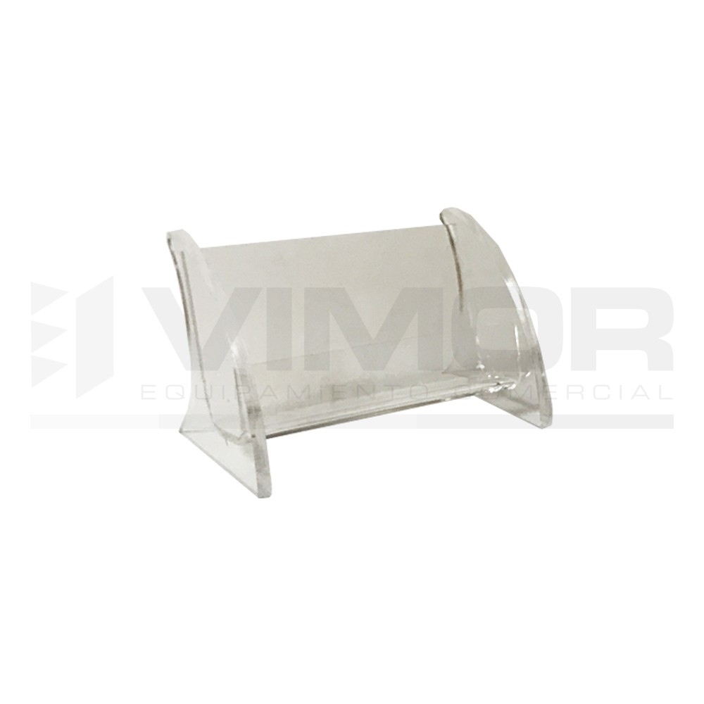 TARJETERO SOBREMESA TRANSPARENTE