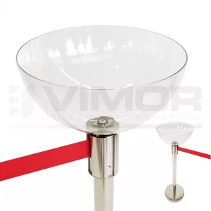 CUBETA PLASTICO PARA POSTE CANTENARIA