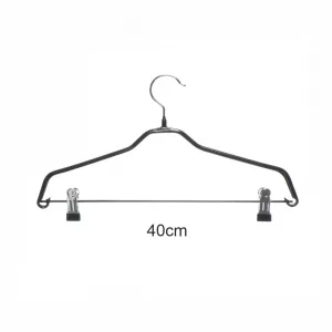 Percha antideslizante con pinzas 40cm (En caja de 100uds)