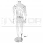 MANIQUI CABALLERO SIN CABEZA TRANSPARENTE