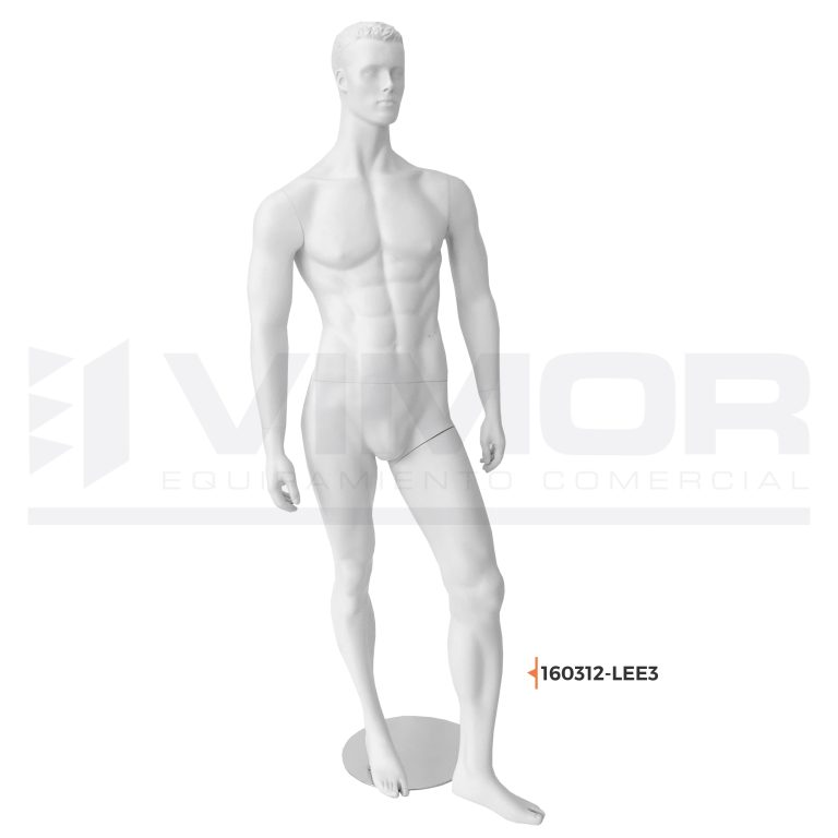 MANIQUI CON CABEZA CABALLERO DE FIBRA LEE1,2,3