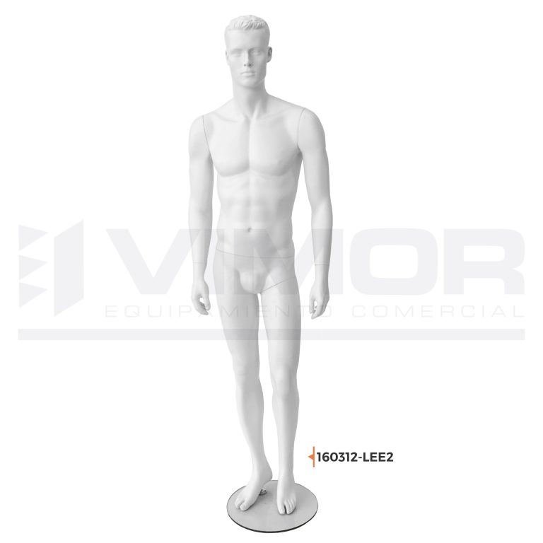 MANIQUI CON CABEZA CABALLERO DE FIBRA LEE1,2,3