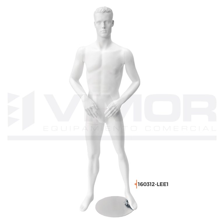 MANIQUI CON CABEZA CABALLERO DE FIBRA LEE1,2,3