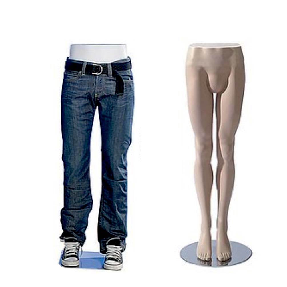 PIERNAS MANIQUI CABALLERO FIBRA BASE CROMADA