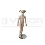 MANIQUIES INFANTILES NIÑA CON PELO ESCULPIDO