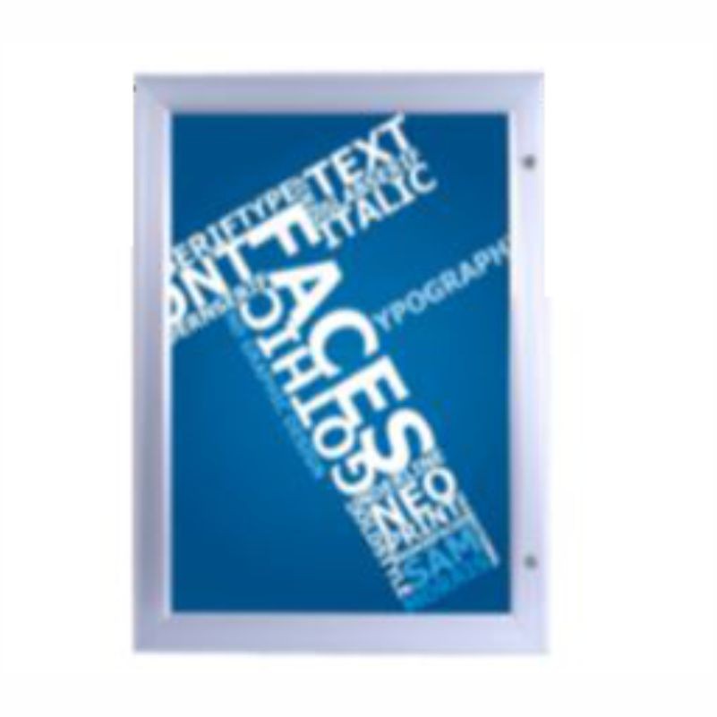 MARCO LED CON PUERTA ABATIBLE