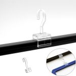 PINZA CON PERCHA PARA PORTACARTEL ABS