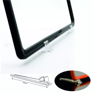 SUJECIÓN UN LADO PARA PORTACARTEL ABS