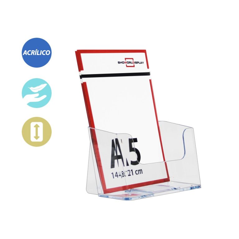 PORTAFOLLETOS PARED Y SOBREMESA A5