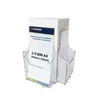 PORTAFOLLETOS METACRILATO 4 CARAS A-24cm B-12cm