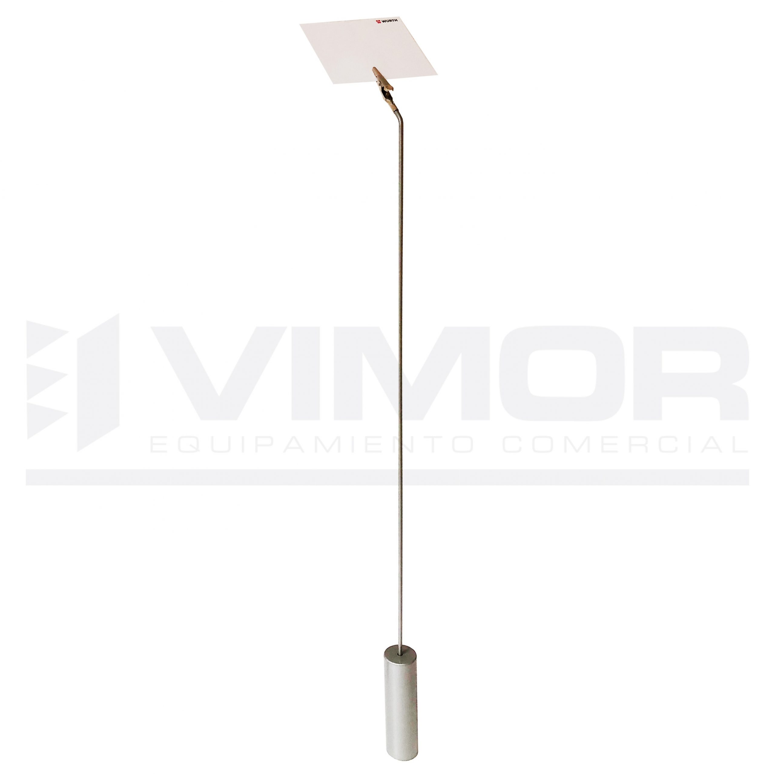 PORTAPRECIO CILINDRO 10cm PINZA 50mm