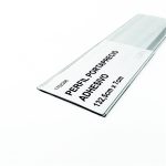PORTAPRECIO PERFIL ADHESIVO 1325mm x 75mm