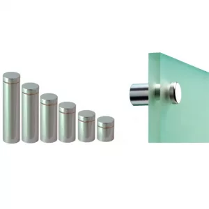 ACCESORIOS CARTERLERIA SEPARADOR PLACA PARED 18mm+embellecedor - 18mmDiam.