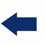 CARTELES INFORMACION FLECHA ADHESIVA PARA SUELO 15CM