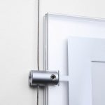 GRAPA PARA PORTACARTEL PARA CABLE MAX. 4mm SISTEMA CABLE