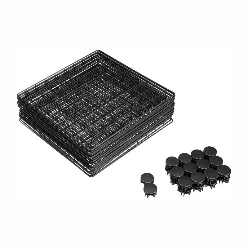 UNION PLASTICA REJILLA NEGRO SIMPLE