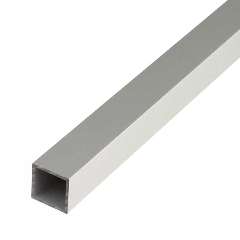 TUBO SQUARE 25x25mm CROMADO