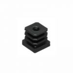 TAPON GOMA P/TUBO SQUARE 25x25 PLASTICO