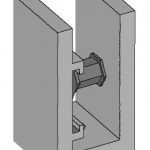 CONECTOR CLICK SQ 25X25 .