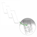 DIVISOR PARA PORTAFOLLETOS 1 LINEA 3 FILAS A4