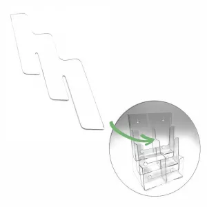 DIVISOR PARA PORTAFOLLETOS 1 LINEA 3 FILAS A4