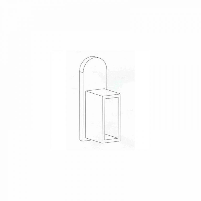 TAPON TOPE PARA TUBO OVALADO