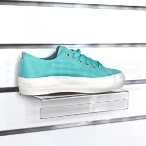 ESTANTE POLICARBONATO 1 ZAPATO CON SOLAPA 24x12CM