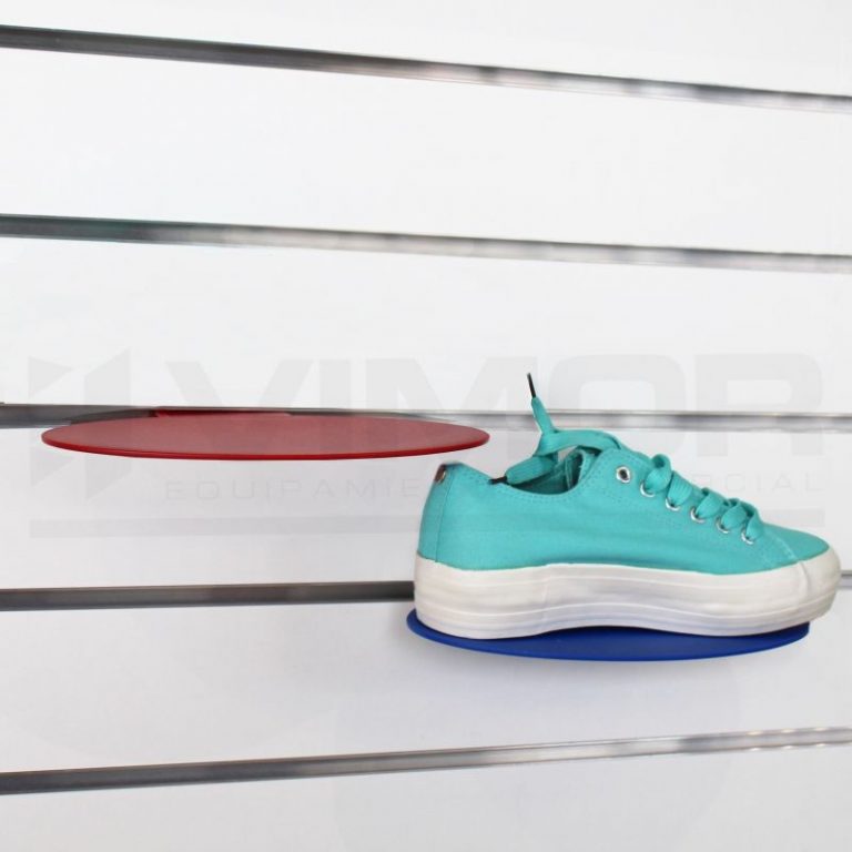 ESTANTE POLICARBONATO OVALADO 1 ZAP. DE LADO