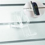 EXPOSITOR METACRILATO TELEFONO P/ LAMAS A-17,5cm B-7cm