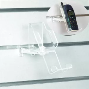 EXPOSITOR METACRILATO TELEFONO P/ LAMAS A-17,5cm B-7cm