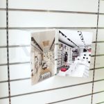 PORTACARTEL DERECHA 30X21c A-30cm DERECHA B-21cm SISTEMA LAMAS