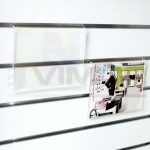 PORTACARTEL A5 HORIZONTAL A5 A-15cm B-21cm SISTEMA LAMAS