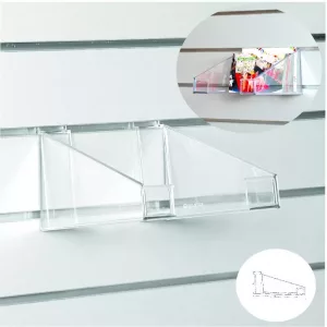 Cesta inclinada de metacrilato para lama