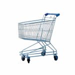 CARROS SUPERMERCADO 100L. SIN PORTA BEBE CROMADO