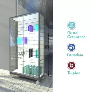 VITRINA TERRAZA CON LAMA T2