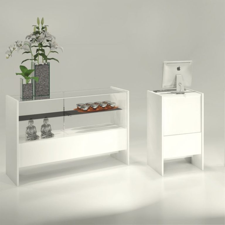 MOSTRADOR CAPRI M19 DE 180cm-VITRINA MEDIANA