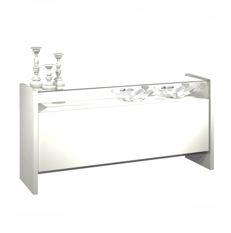 MOSTRADOR CAPRI M40 DE 180cm - VITRINA CORTA Mostrador de 180cm