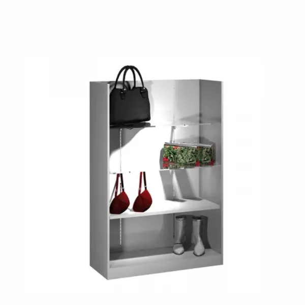 GONDOLA ARUBA 94cm FONDO LISO CON CREMALLERAS